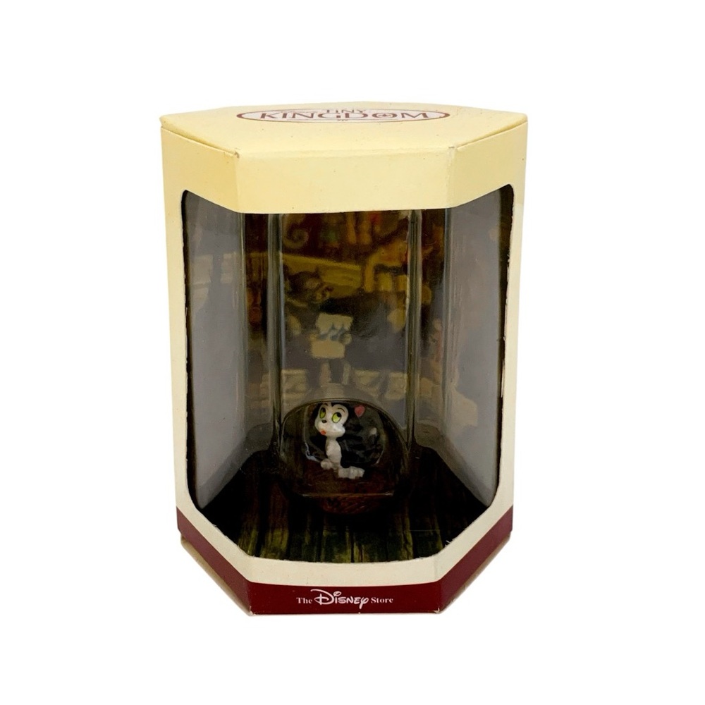 NIB Disney Tiny Kingdom Figaro from Pinocchio Figurine in Box Vintage